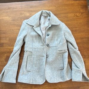 Liquid light grey size 4 pea coat